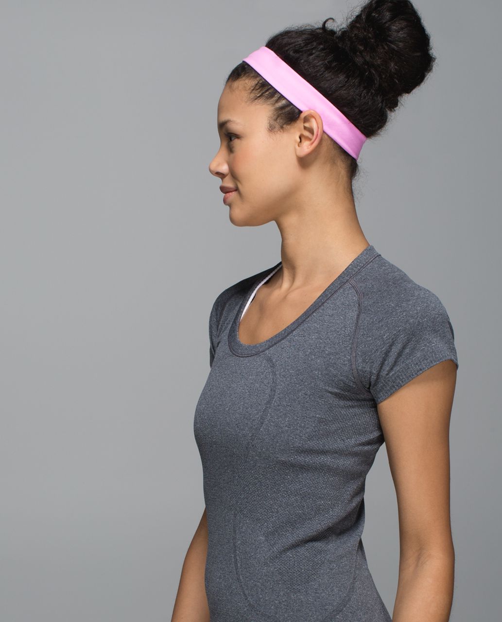 Lululemon Skinny Fly Away Tamer Headband - Vintage Pink - lulu fanatics