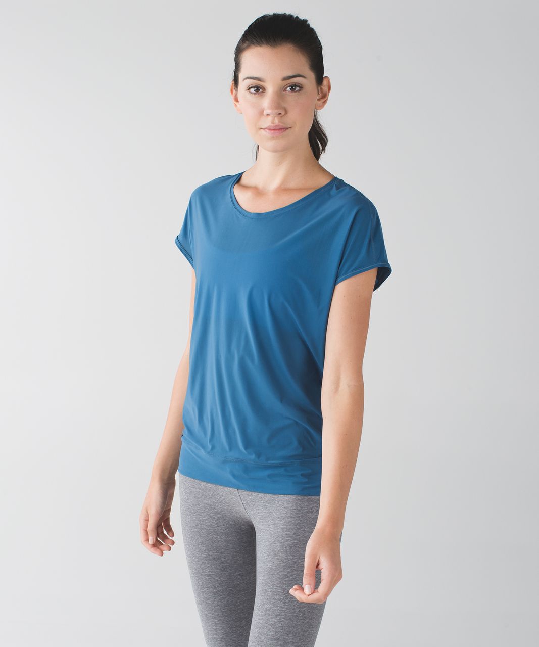 Lululemon If You're Lucky Short Sleeve Tee - Hawk Blue