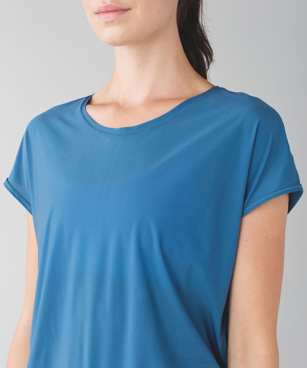 Lululemon If You're Lucky Short Sleeve Tee - Hawk Blue