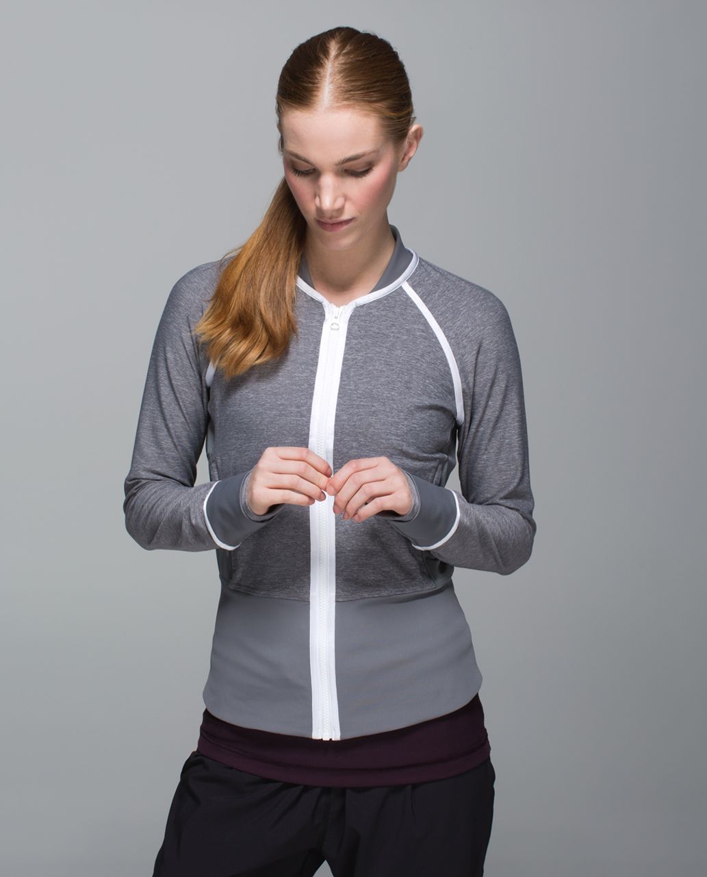 Lululemon If You're Lucky Jacket - Heathered Slate / Slate