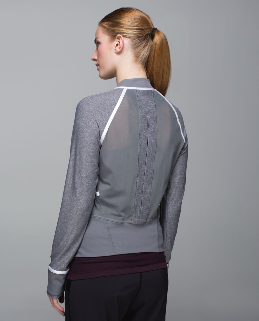 Lululemon If You're Lucky Jacket - Heathered Slate / Slate