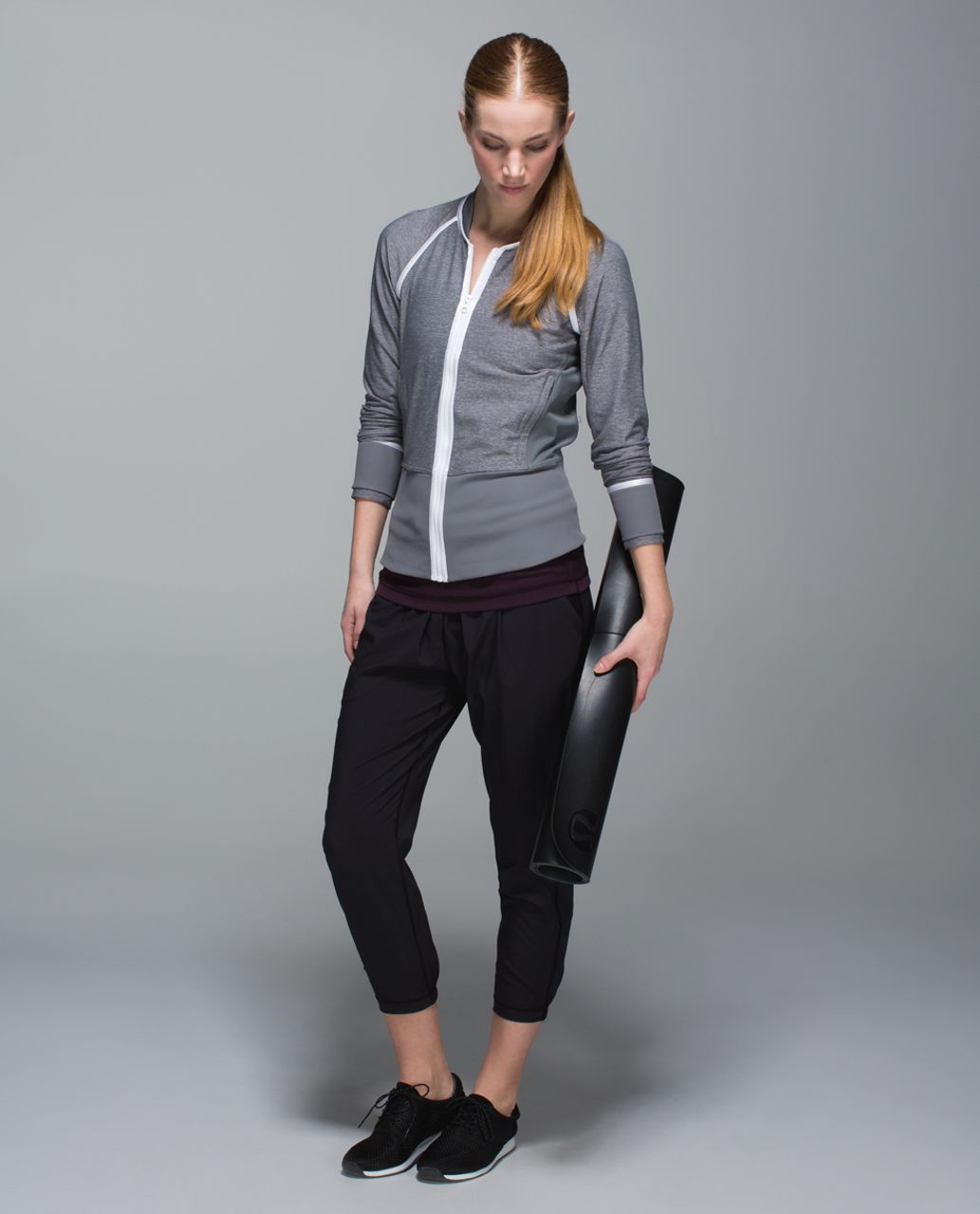 Lululemon If You're Lucky Jacket - Heathered Slate / Slate