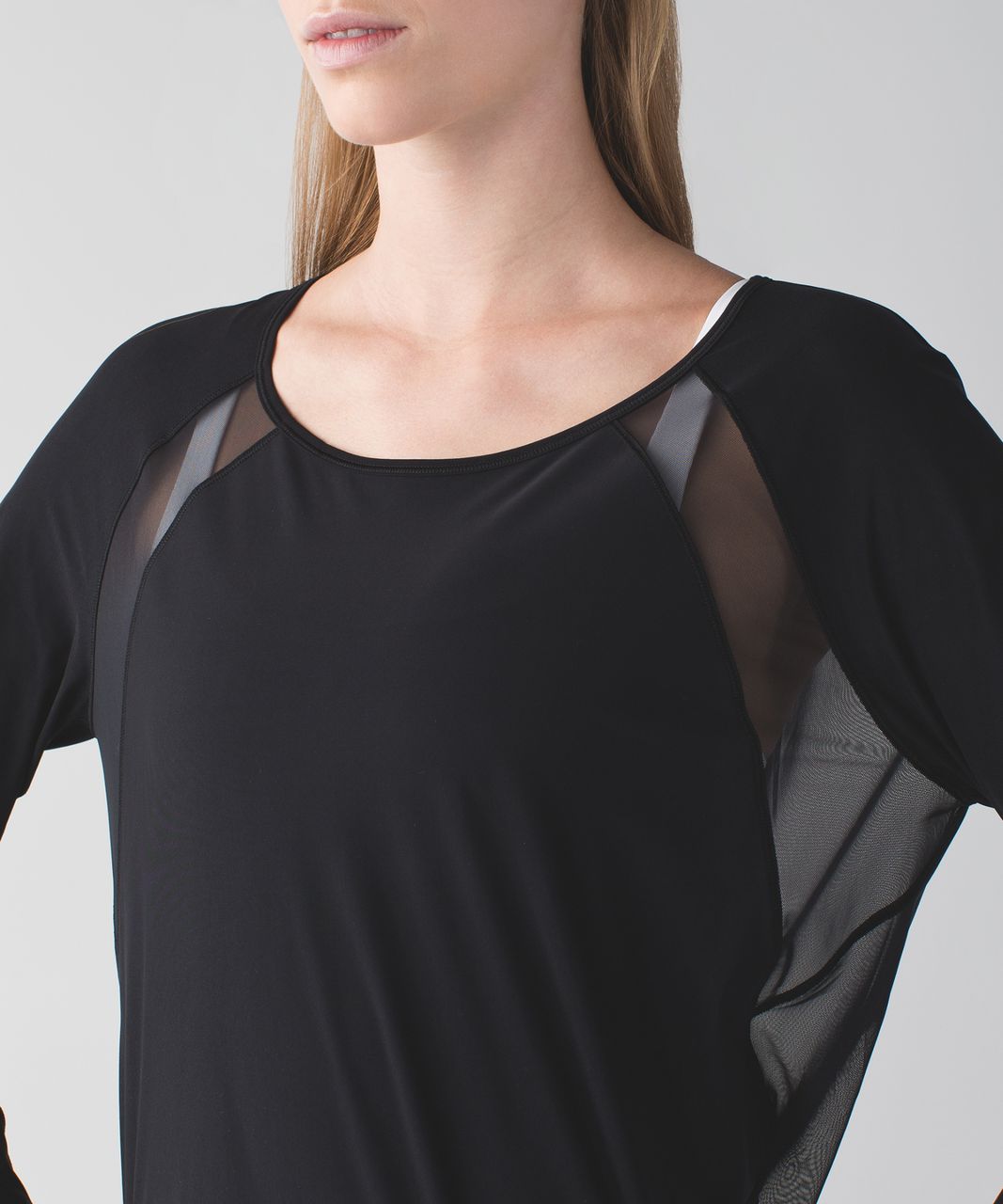 Lululemon If You're Lucky Long Sleeve Tee - Black