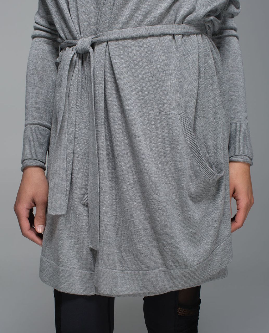 Lululemon Satnam Wrap - Heathered Medium Grey