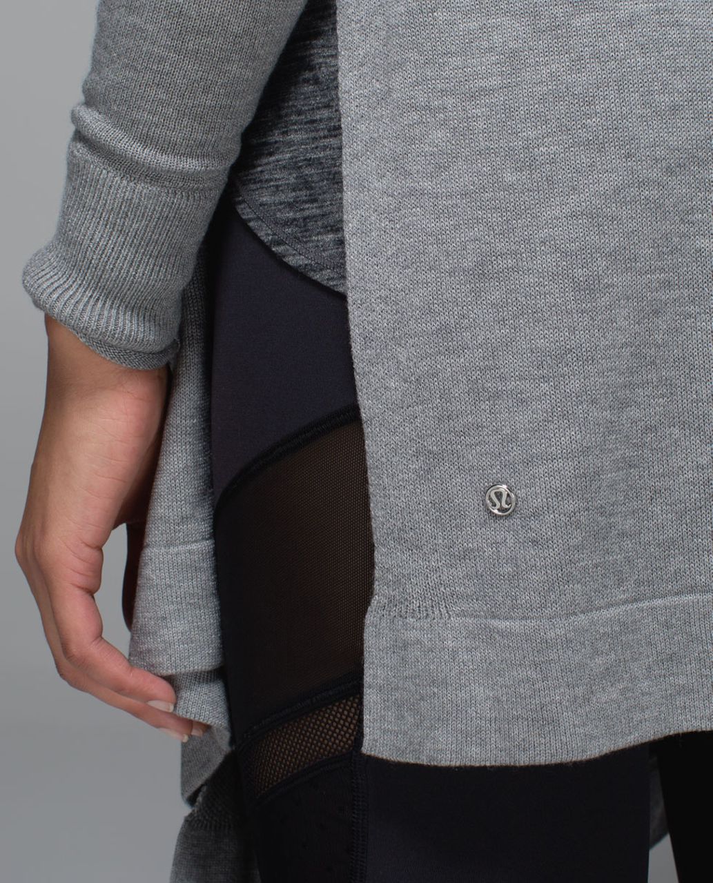 Lululemon Satnam Wrap - Heathered Medium Grey