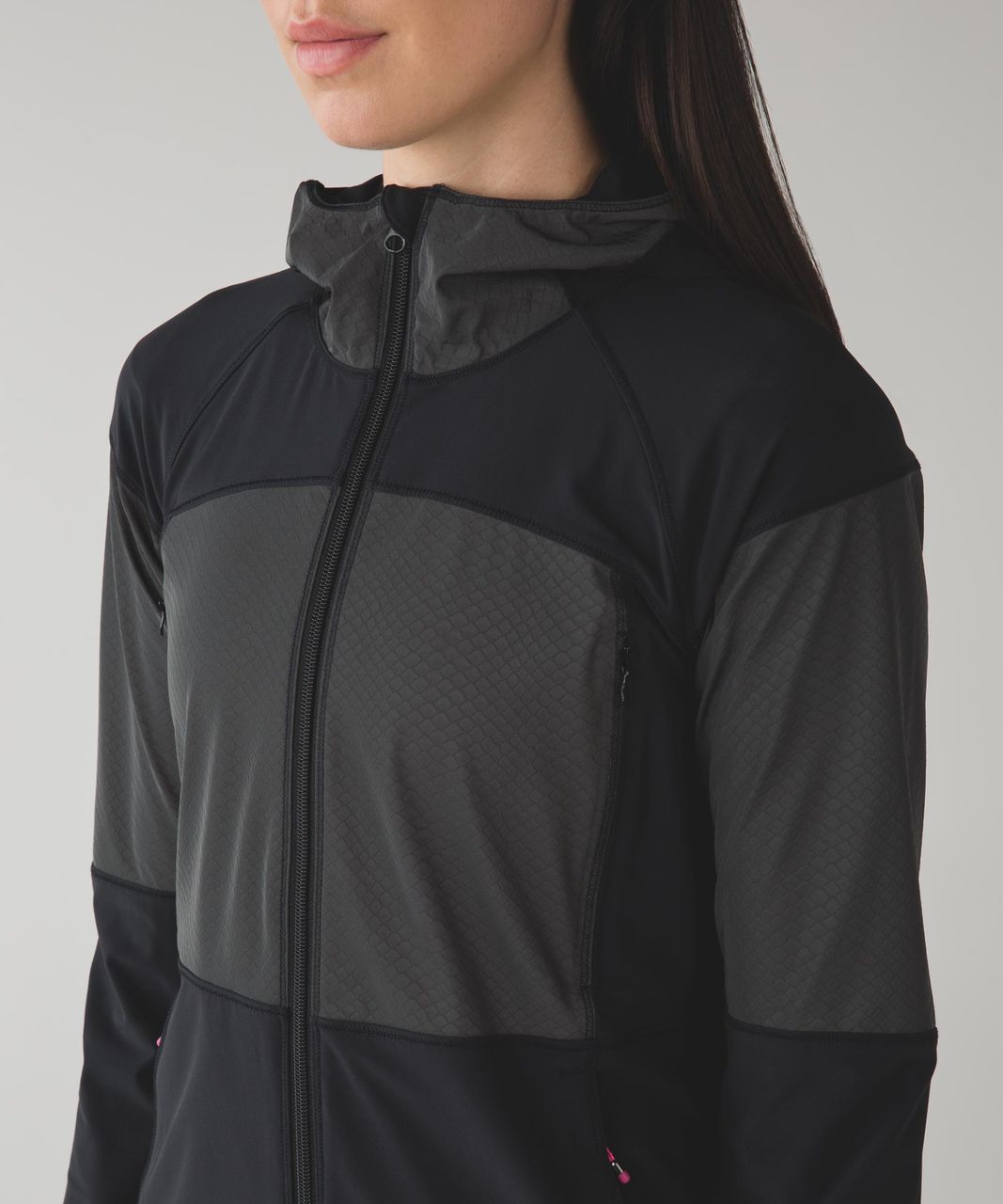 Lululemon Light Speed Jacket - Super Black / Black - lulu fanatics