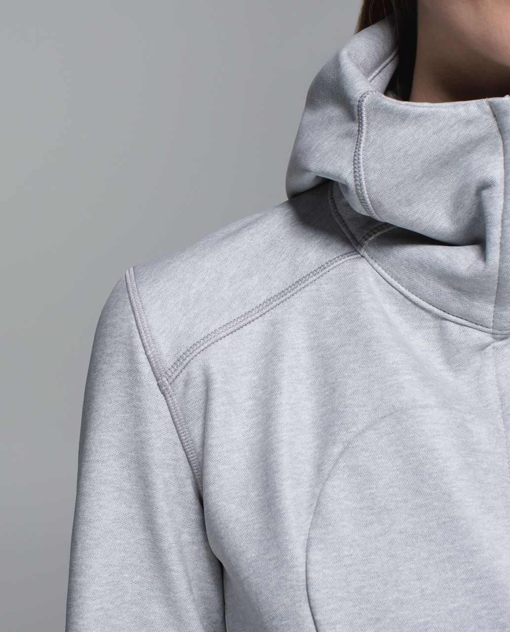 Lululemon On The Daily Hoodie *PU Coated - Heathered Medium Grey - lulu