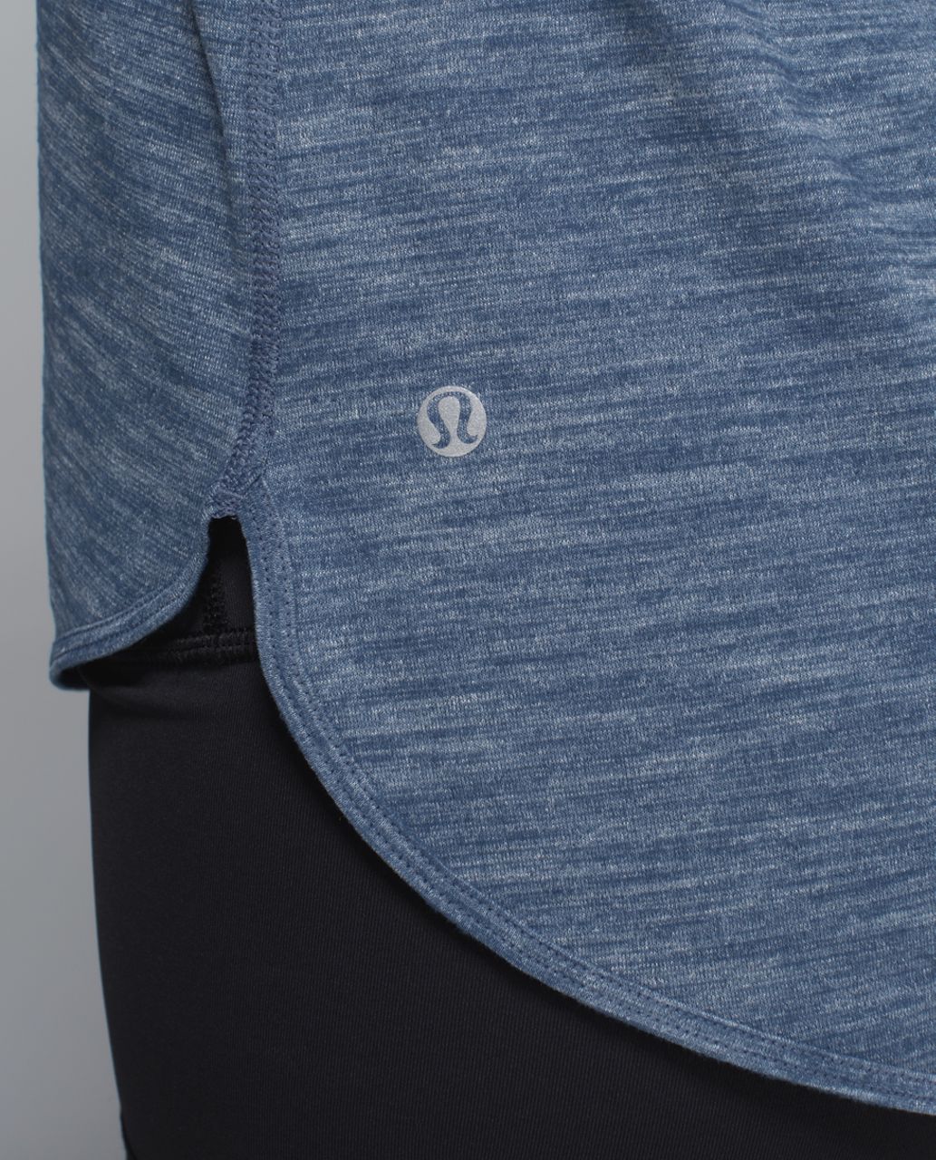 Lululemon 105 F Singlet - Heathered Hawk Blue