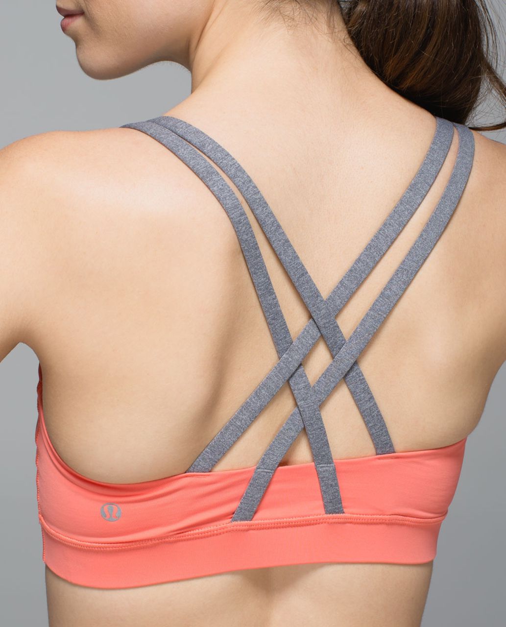 Lululemon Energy Bra - Plum Peach / Heathered Slate