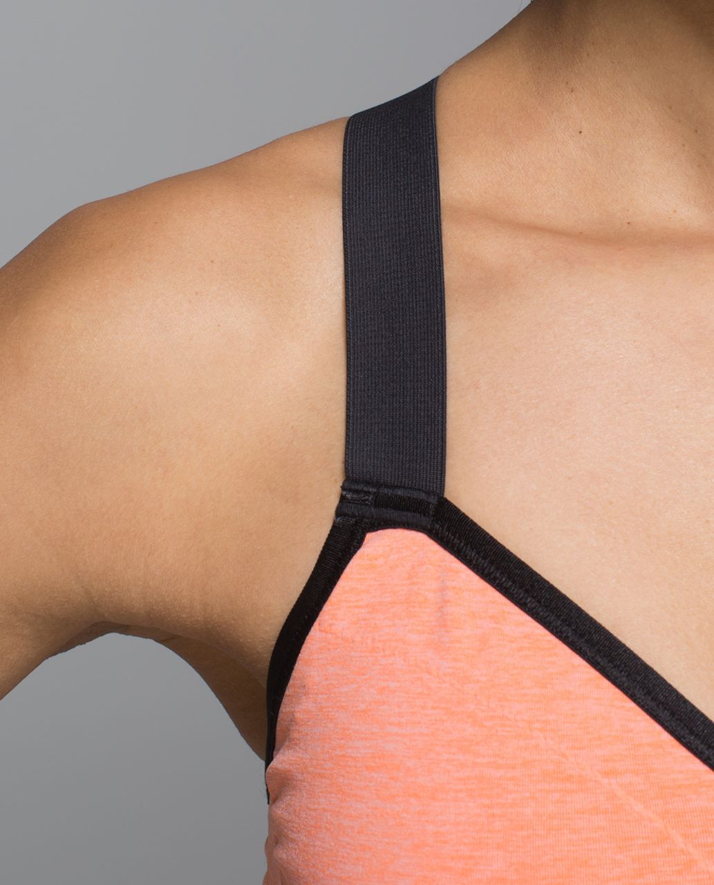 Lululemon Hold Your Om Bra - Heathered Plum Peach