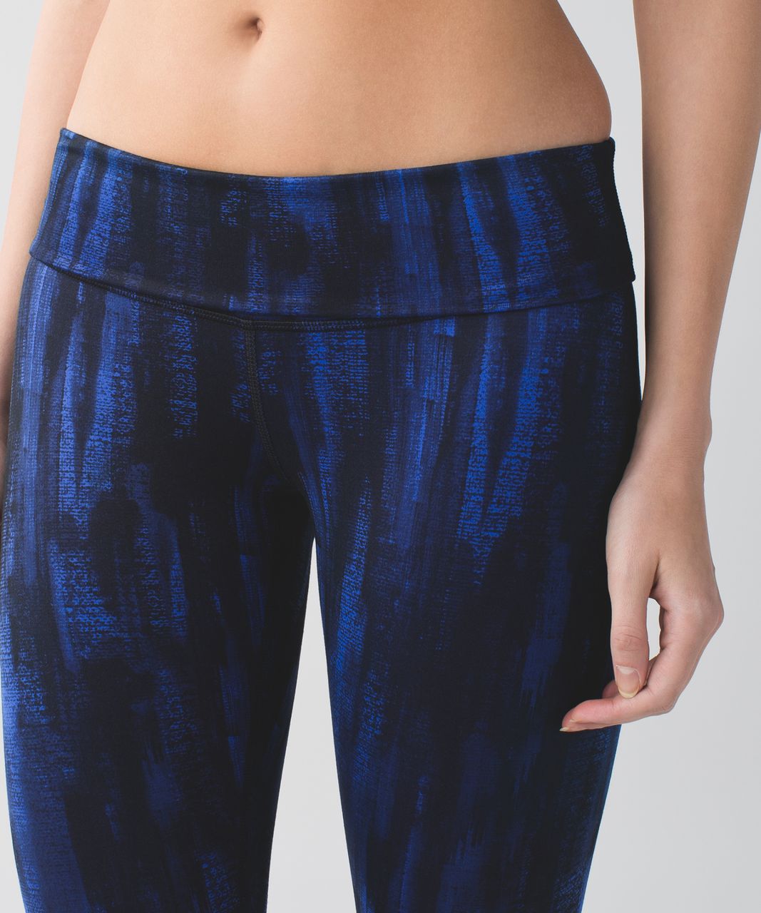 Lululemon Wunder Under Pant *Full-On Luon (Roll Down) - Nightsky Harbor Blue Black