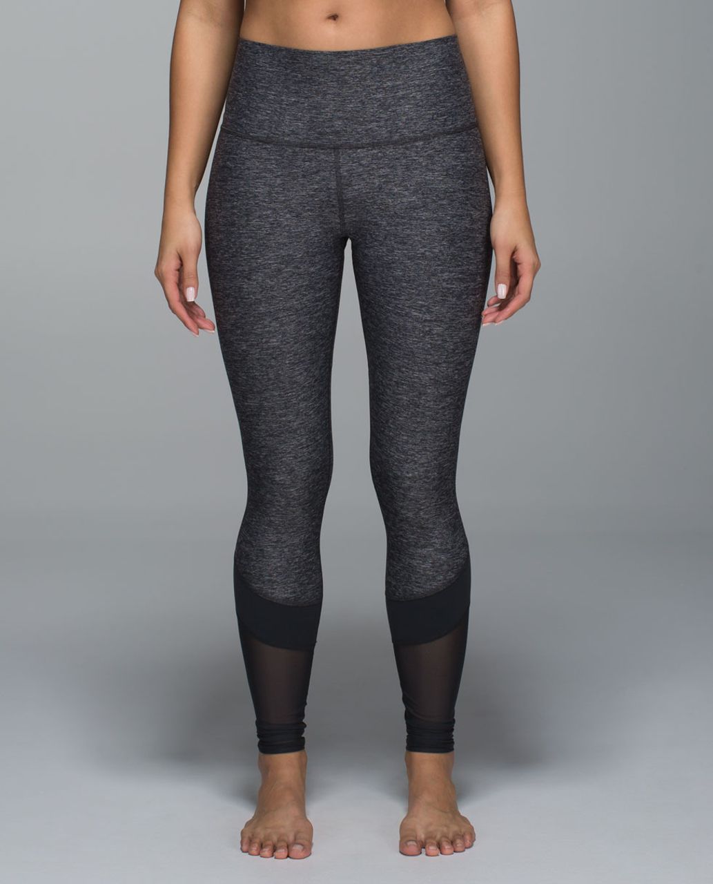 Lululemon If You're Lucky Pant - Heathered Black / Deep Coal / Black ...