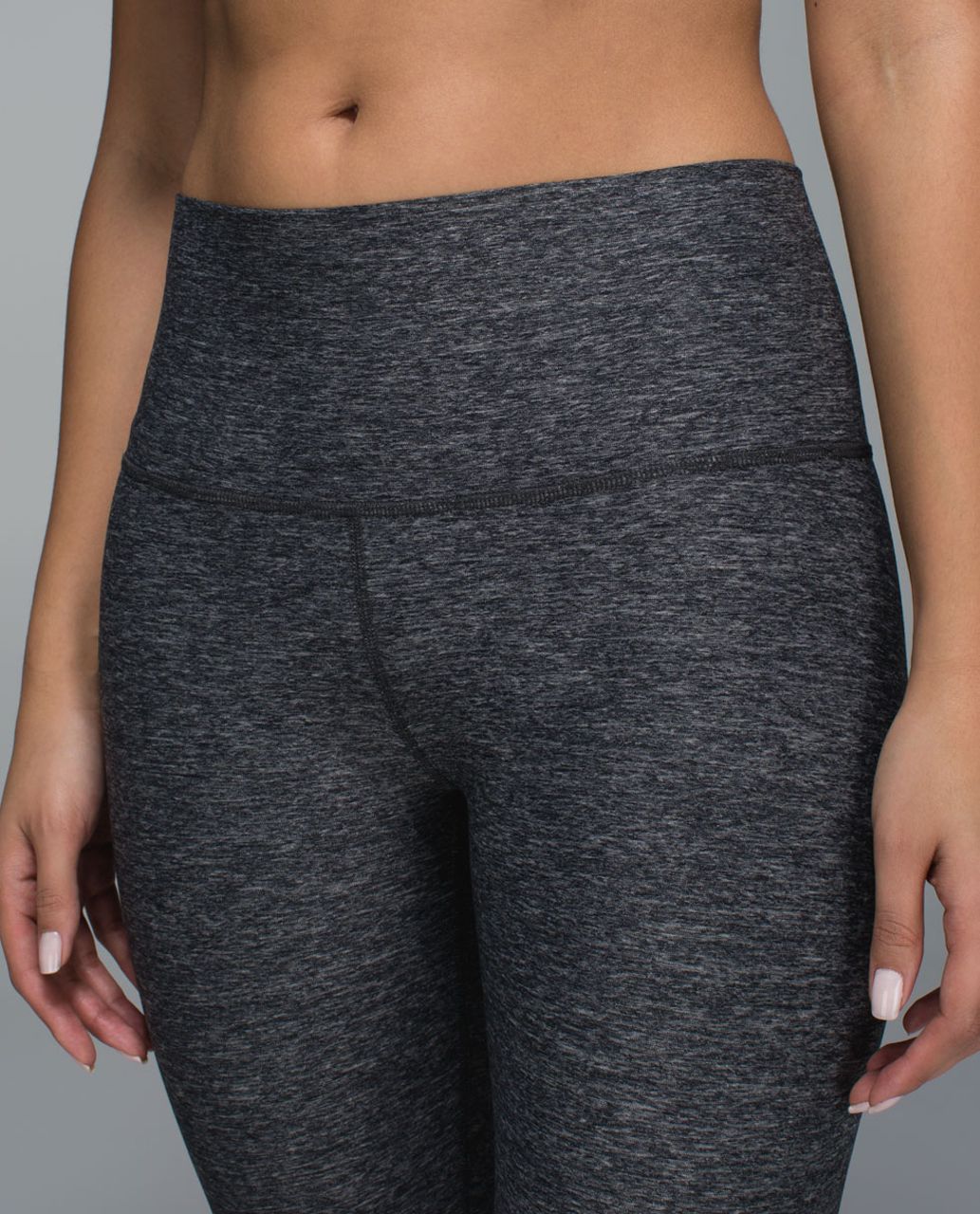 Lululemon If You're Lucky Pant - Heathered Black / Deep Coal / Black