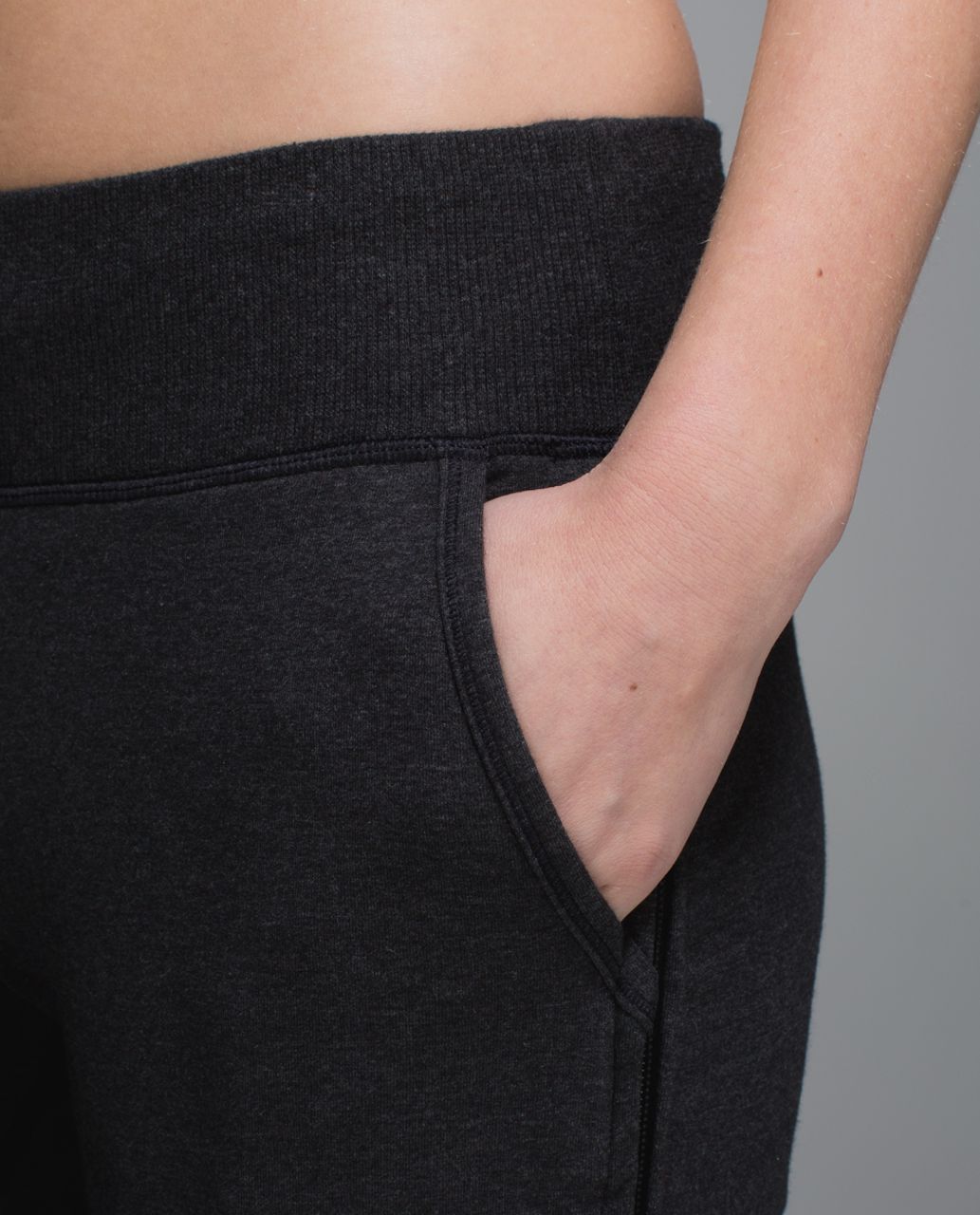 Lululemon No Sweat Pant - Heathered Black