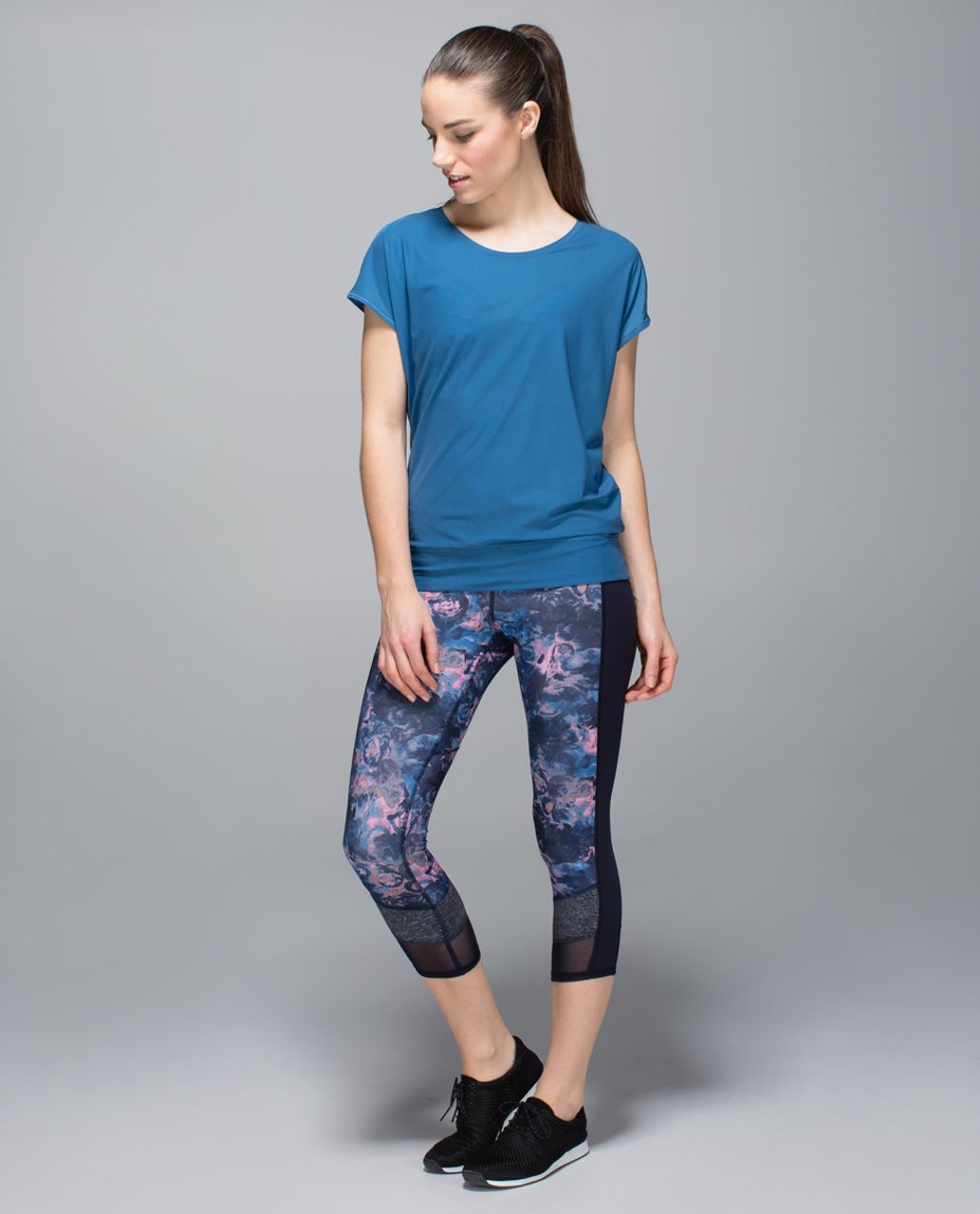 Lululemon If You're Lucky Crop *Full-On Luxtreme - Moody Mirage