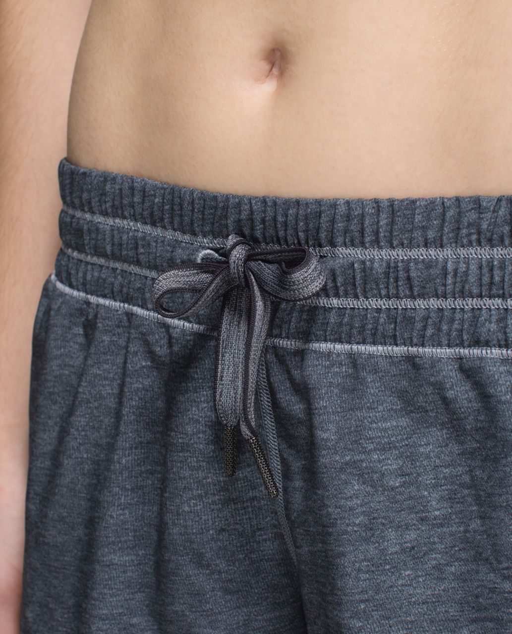 Lululemon Seek The Heat Short - Heathered Texture Printed Greyt Deep Coal