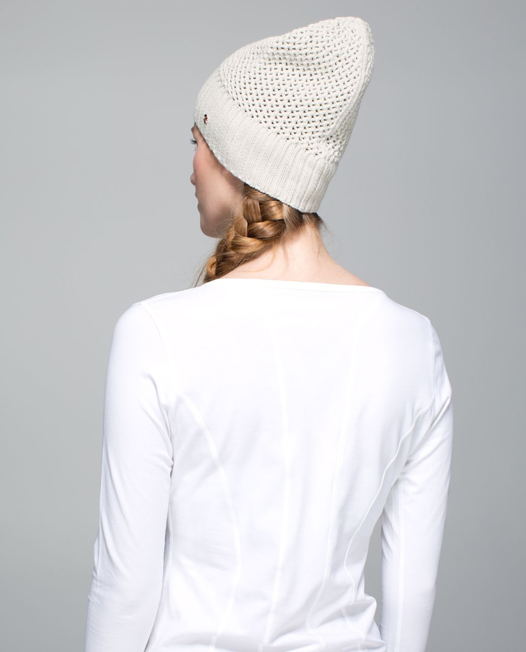 Lululemon Mind Your Practice Toque - Silver Spoon / White