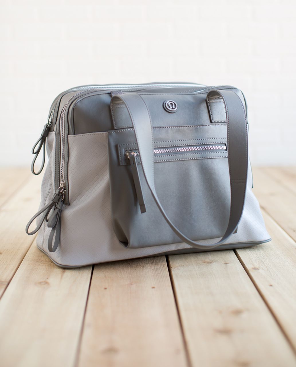 Lululemon Sweat & Go Bag *Poly - Earl Grey / Minty Grey - lulu