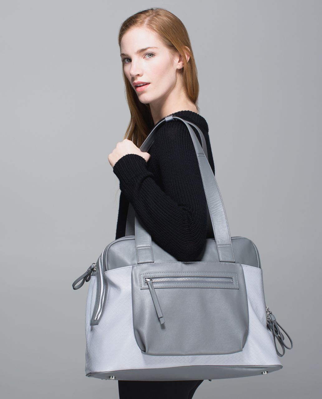 Lululemon Sweat & Go Bag - Silver Fox / Slate