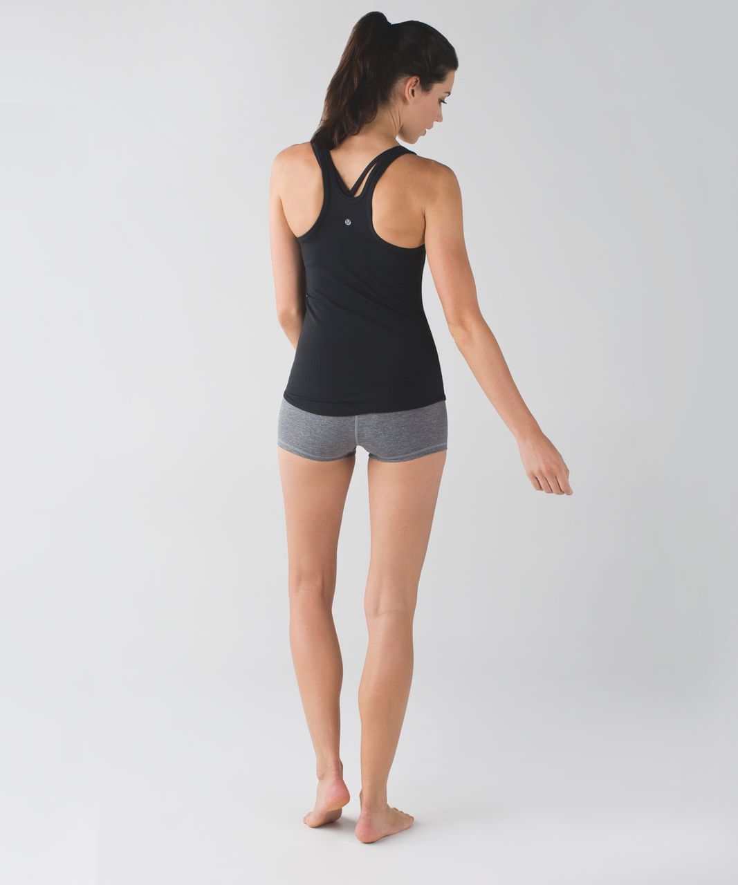 Lululemon Boogie Short (Roll Down) - Heathered Slate