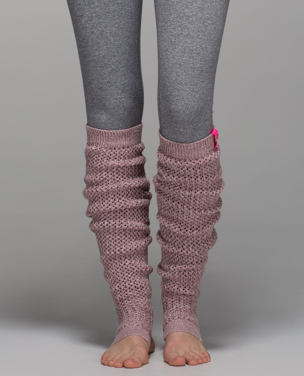 Lululemon Mind Your Practice Leg Warmer - Strawberry Milkshake / Bark Berry