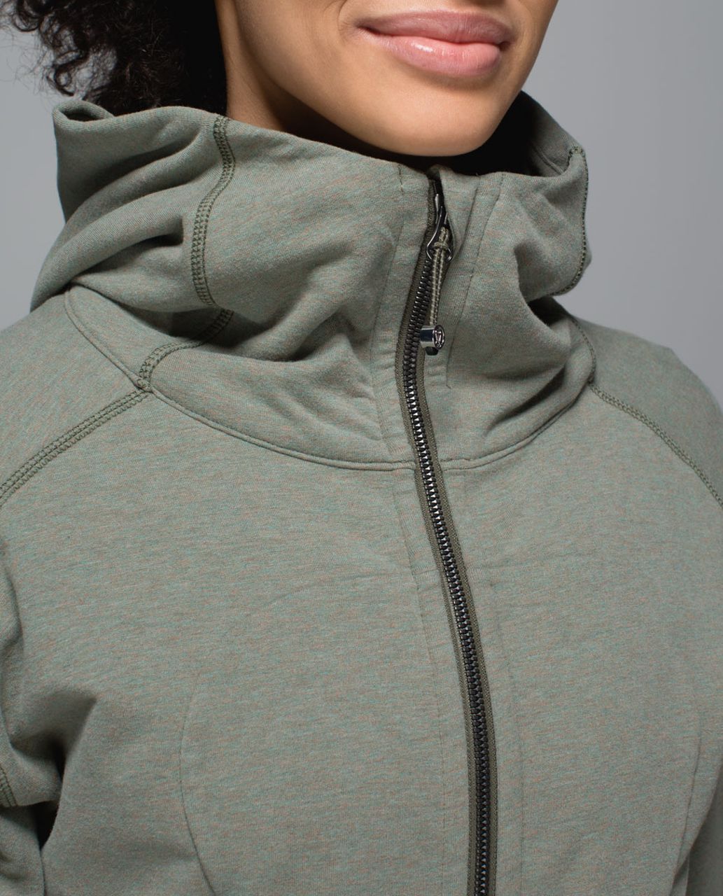 Lululemon On The Daily Hoodie - Heathered Fatigue Fog