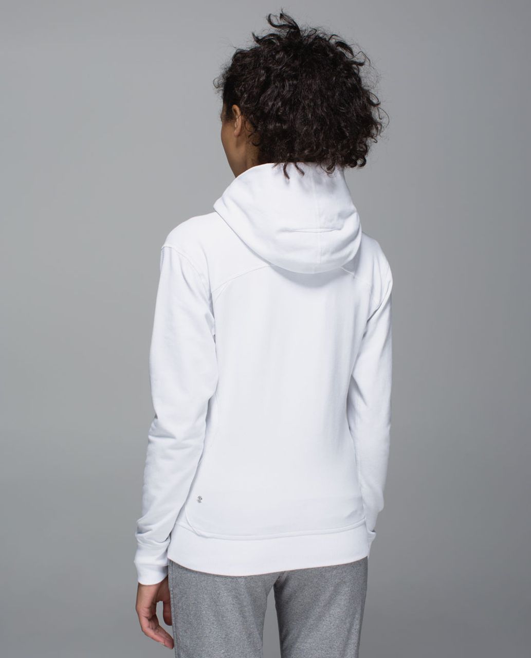 Lululemon On The Daily Hoodie - White / Silver Spoon / White / Heathered White