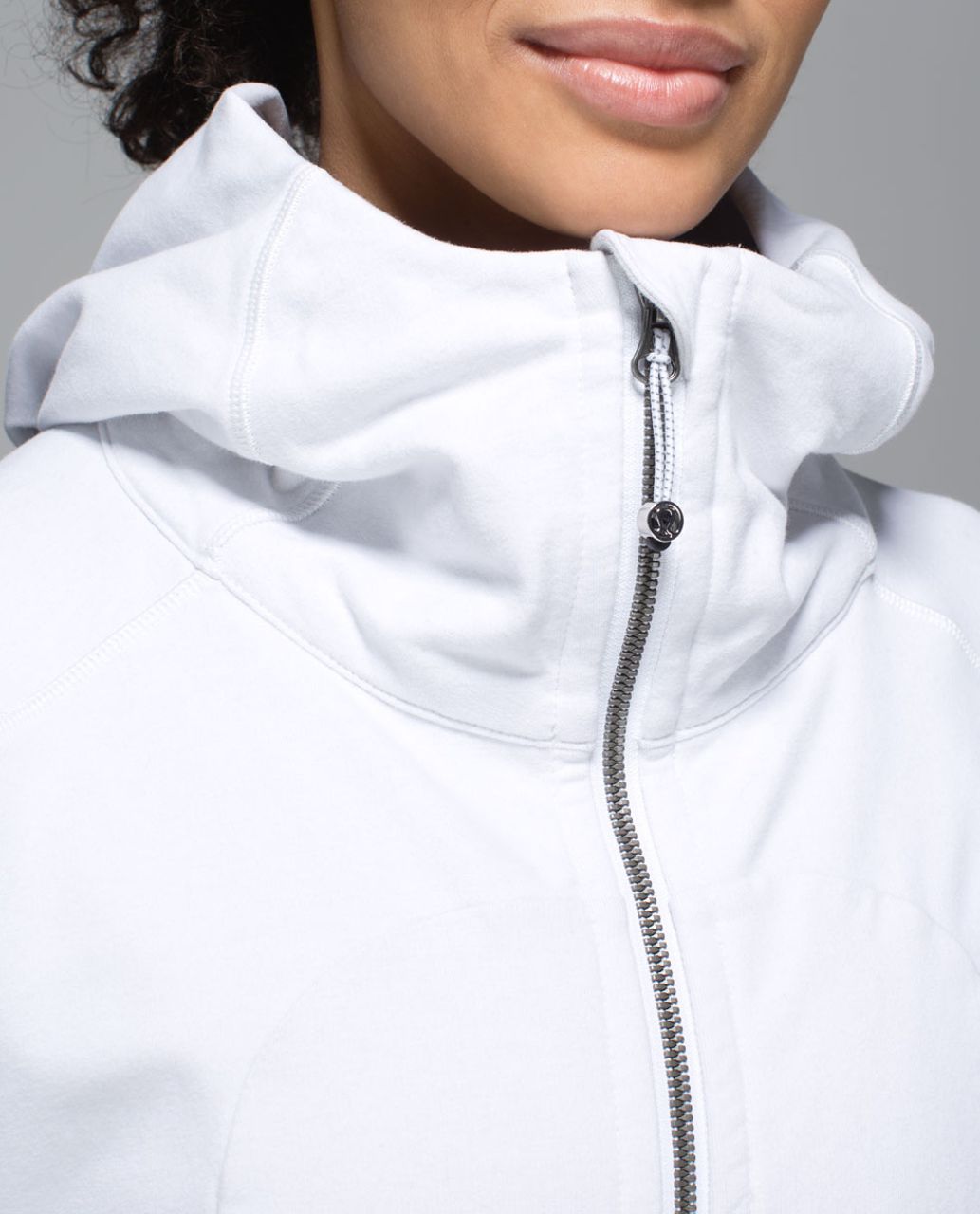 Lululemon On The Daily Hoodie - White / Silver Spoon / White / Heathered White