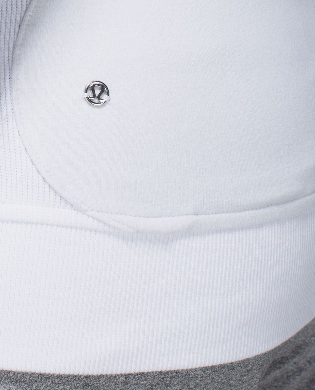 Lululemon On The Daily Hoodie - White / Silver Spoon / White / Heathered White