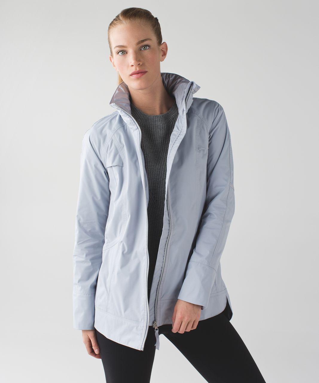 Lululemon Fo Drizzle Jacket - Silver Fox - lulu fanatics