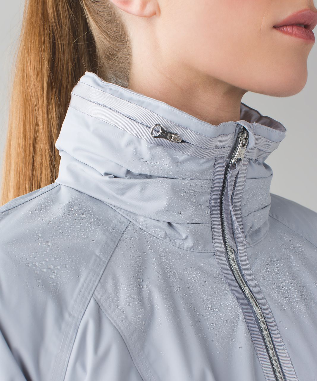 Lululemon Fo Drizzle Jacket - Silver Fox - lulu fanatics