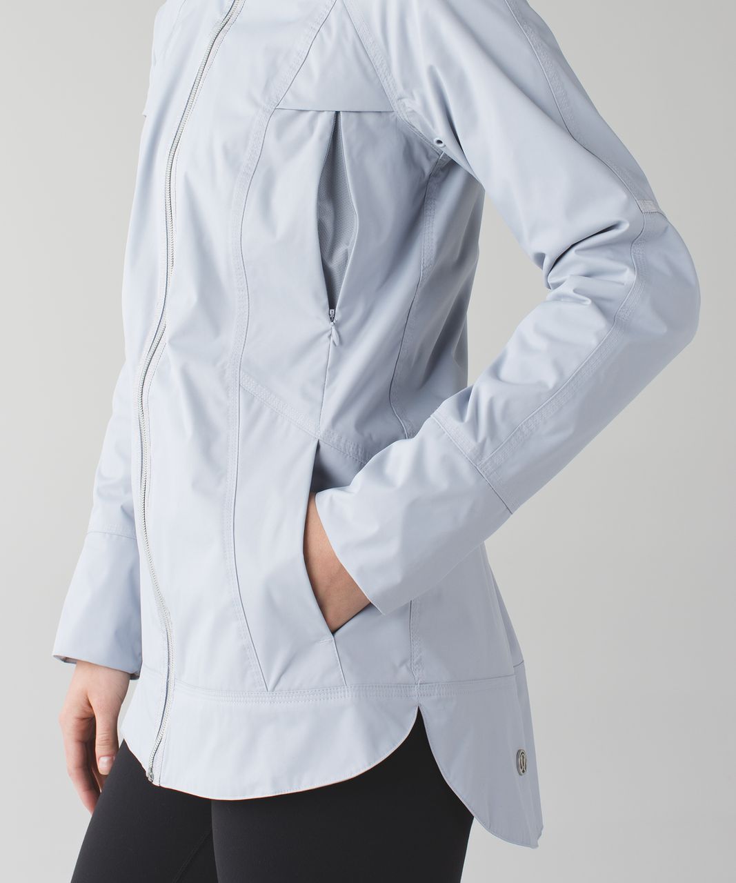 Lululemon Fo Drizzle Jacket - Silver Fox