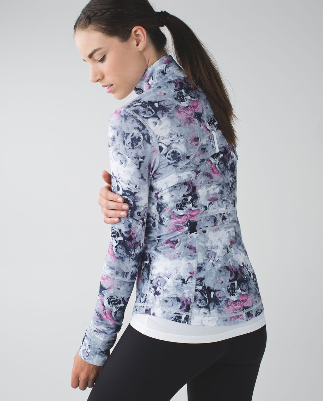 Lululemon Define Jacket - Moody Mirage White Deep Navy