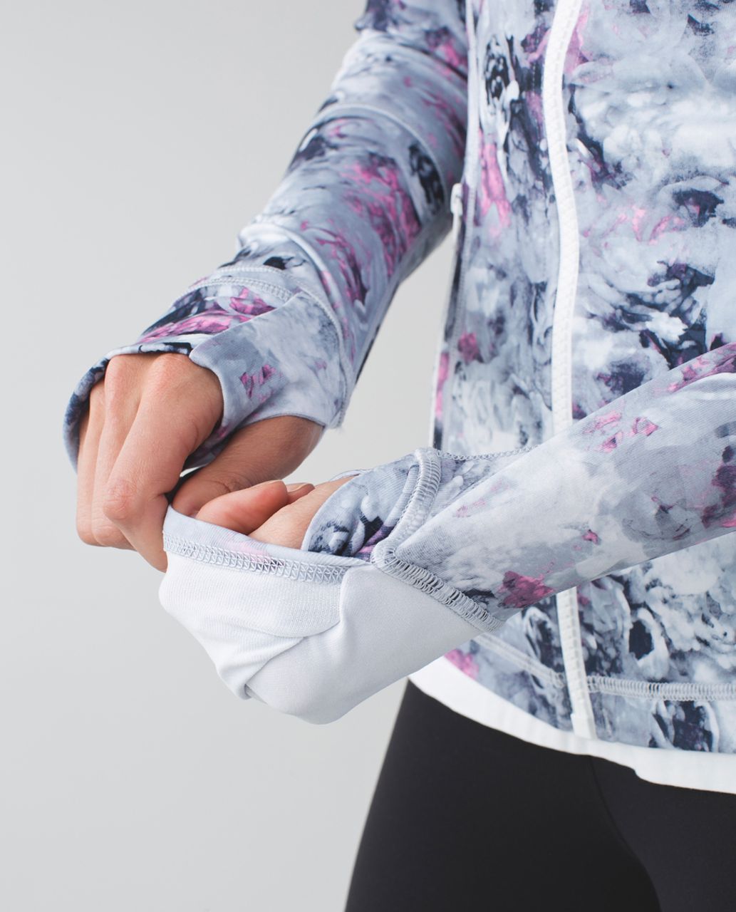 Lululemon Define Jacket - Moody Mirage White Deep Navy