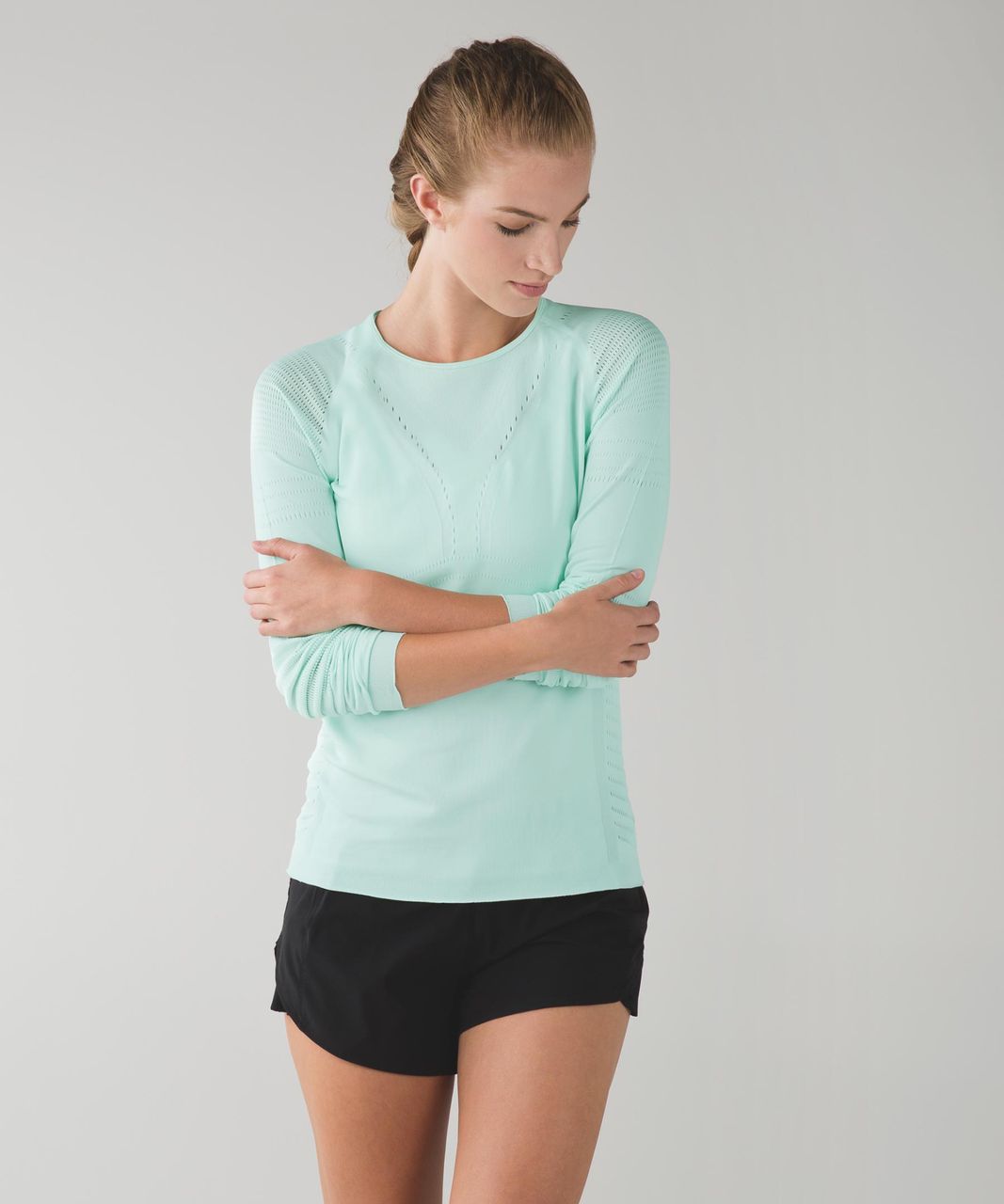 Lululemon Light Speed Long Sleeve - Sea Mist