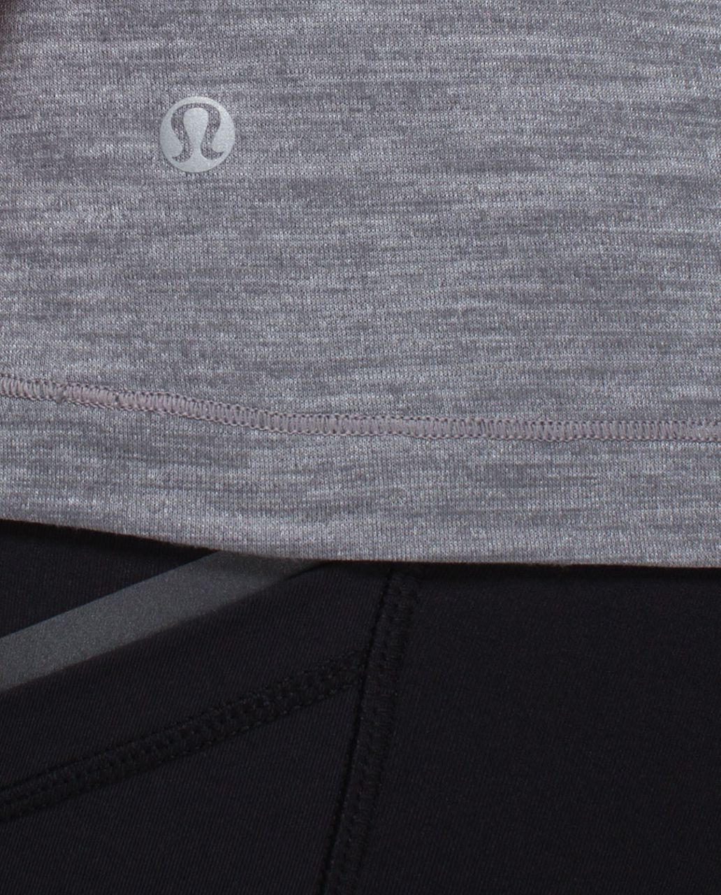 Lululemon Mesh With Me Short Sleeve - Heathered Slate / Slate - lulu ...