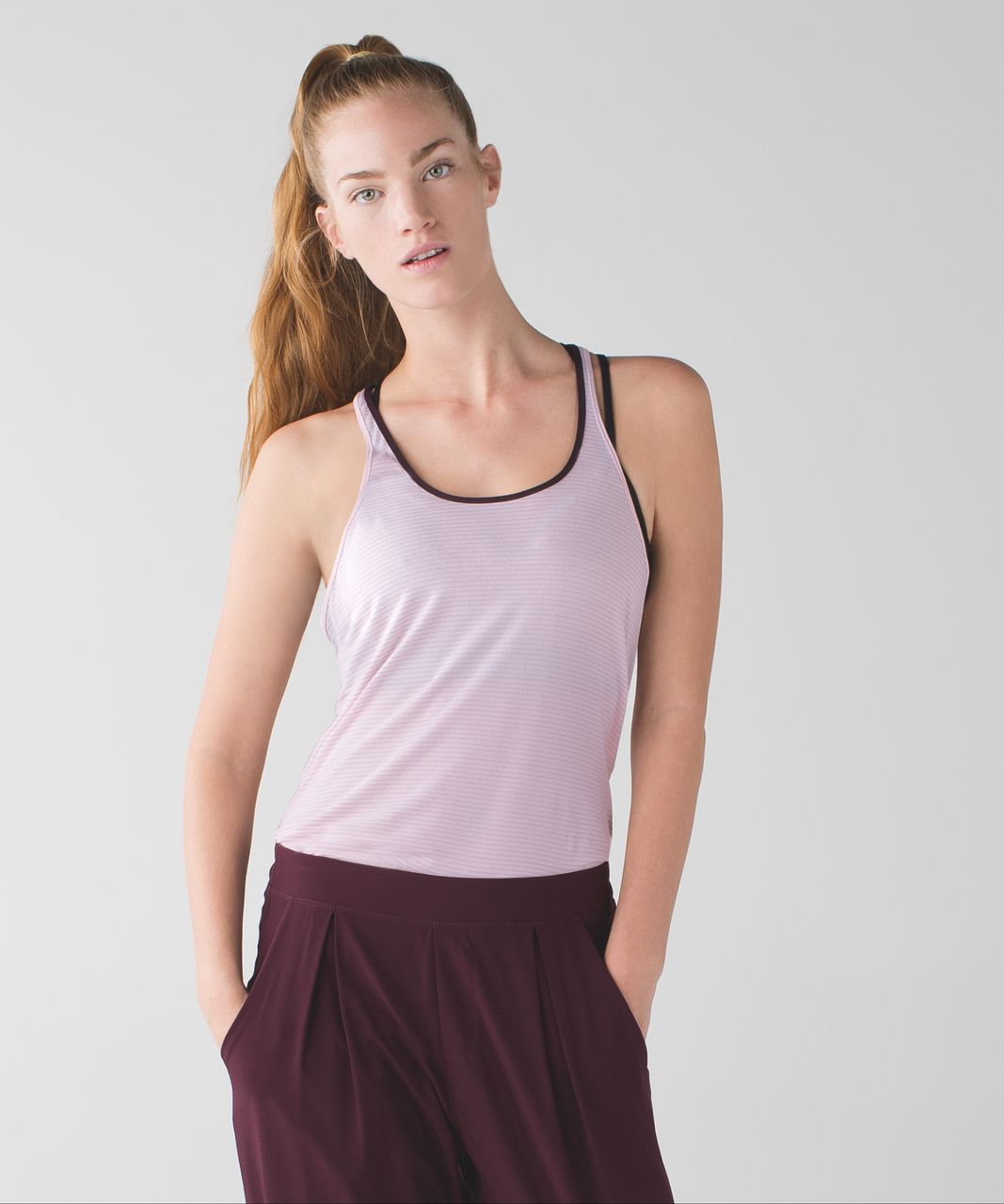 Lululemon What The Sport Singlet - Strawberry Milkshake