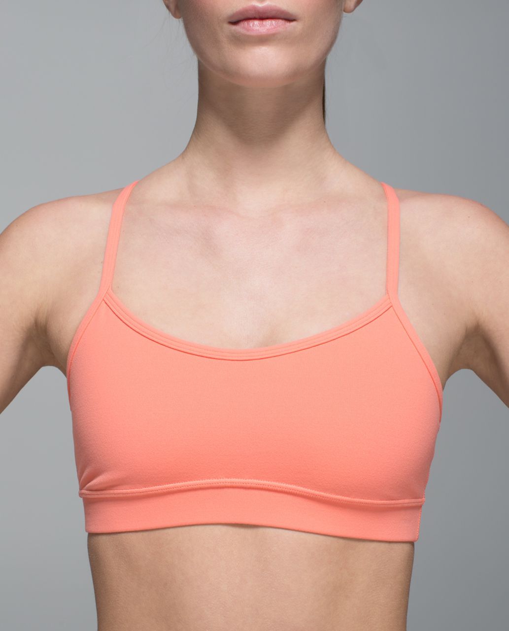 Lululemon Flow Y Bra IV - Plum Peach