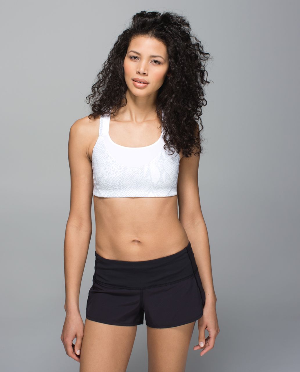 Lululemon On Your Way Bra - Desert Snake White Silver Fox / White / Silver Fox