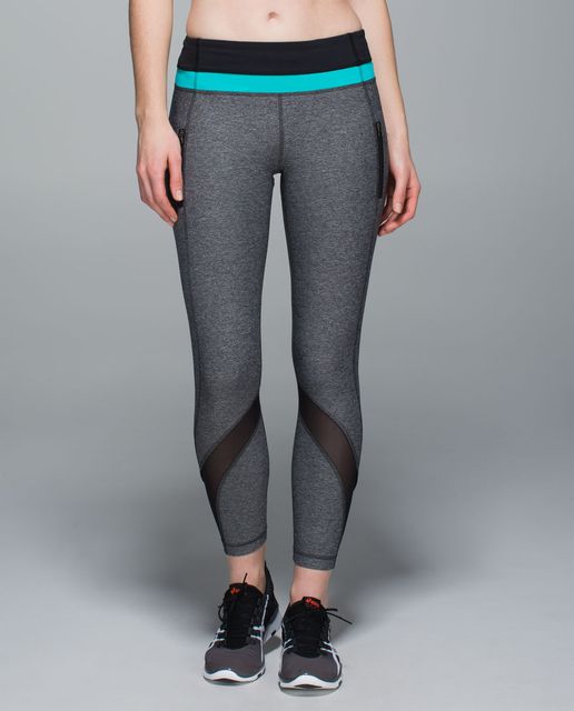 Lululemon Inspire Tight II - Power Luxtreme Spray Jacquard Hunter Green ...