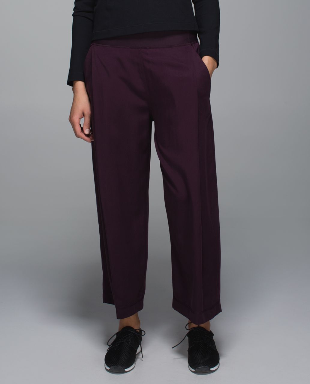 Lululemon Tranquility Pant - Black Cherry