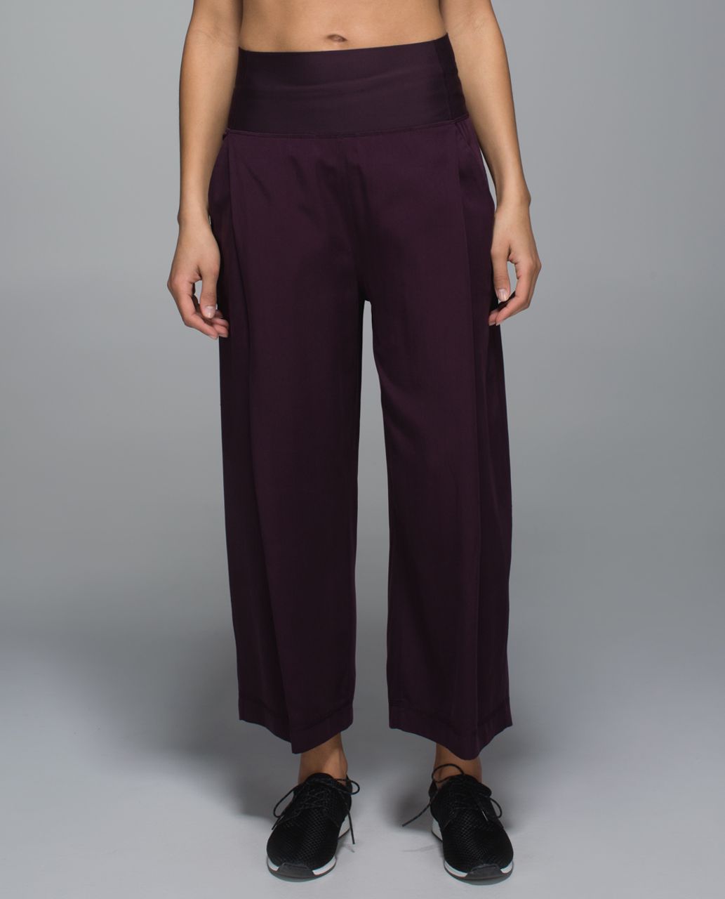 Lululemon Tranquility Pant - Black Cherry