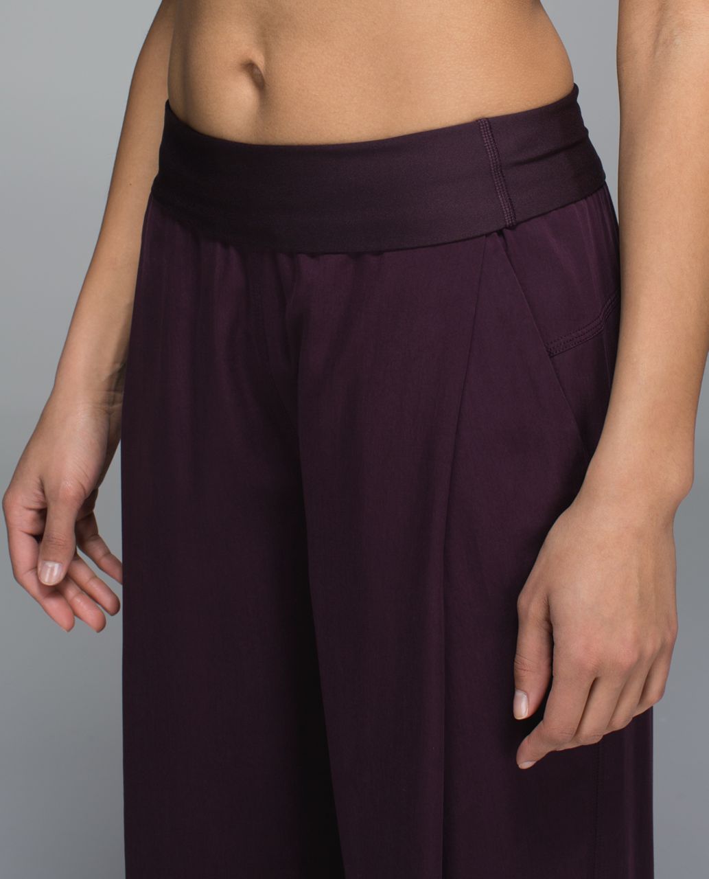 Lululemon Tranquility Pant - Black Cherry