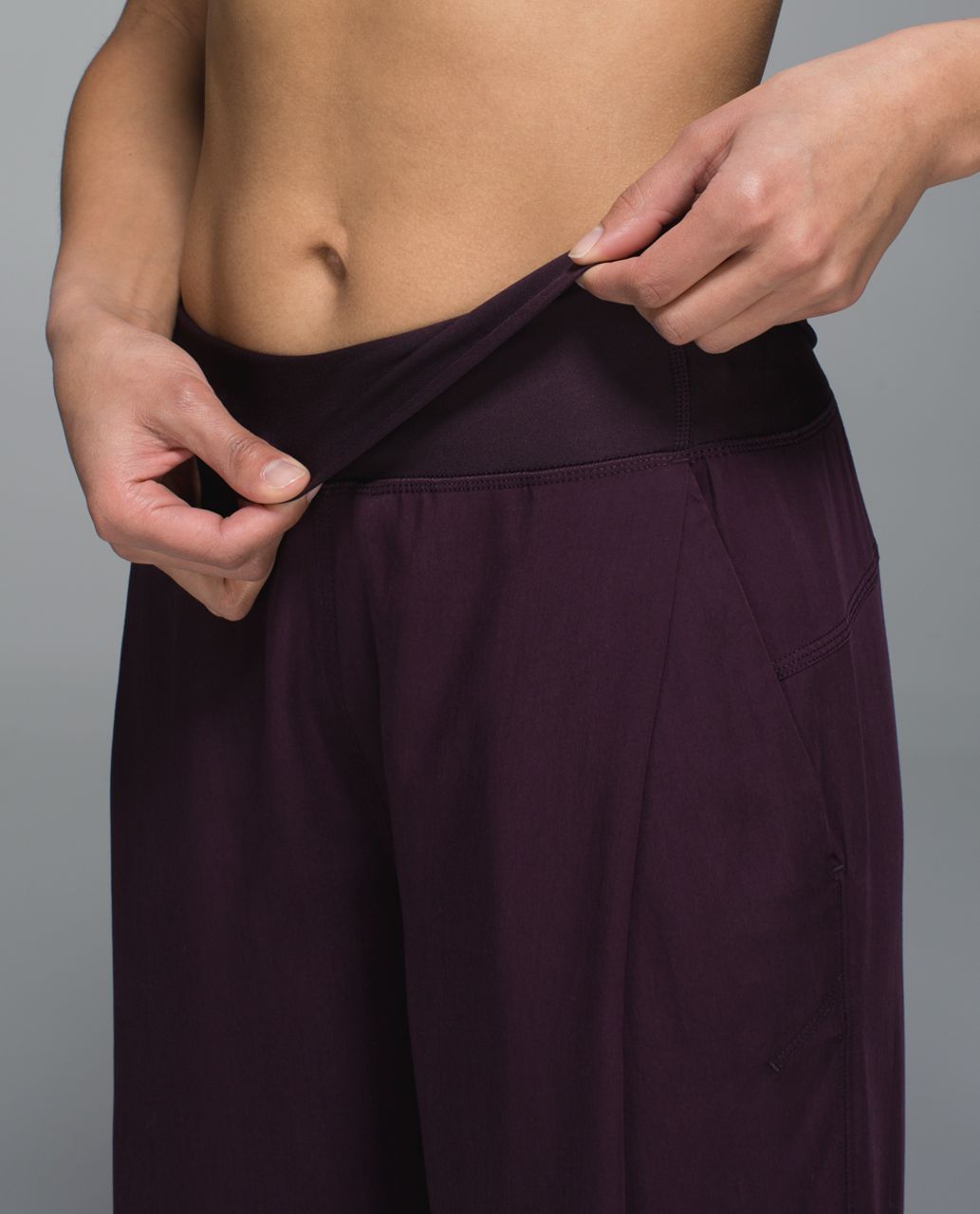 Lululemon Tranquility Pant - Black Cherry