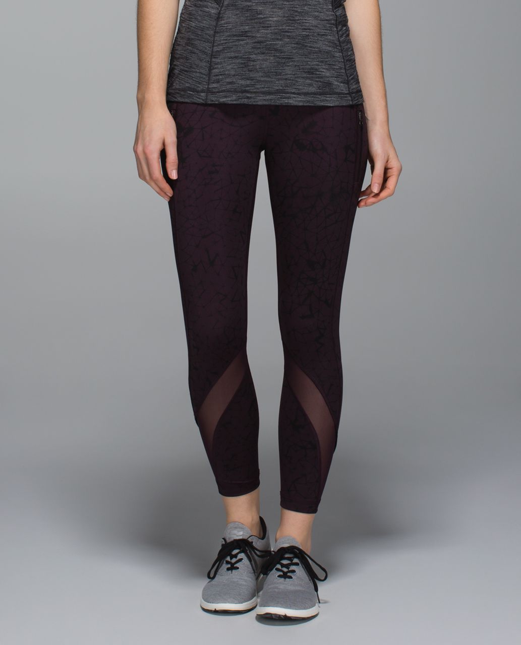 Lululemon Speed Tight II Full On Luxtreme Stained Glass Love Nightfall  Black 4