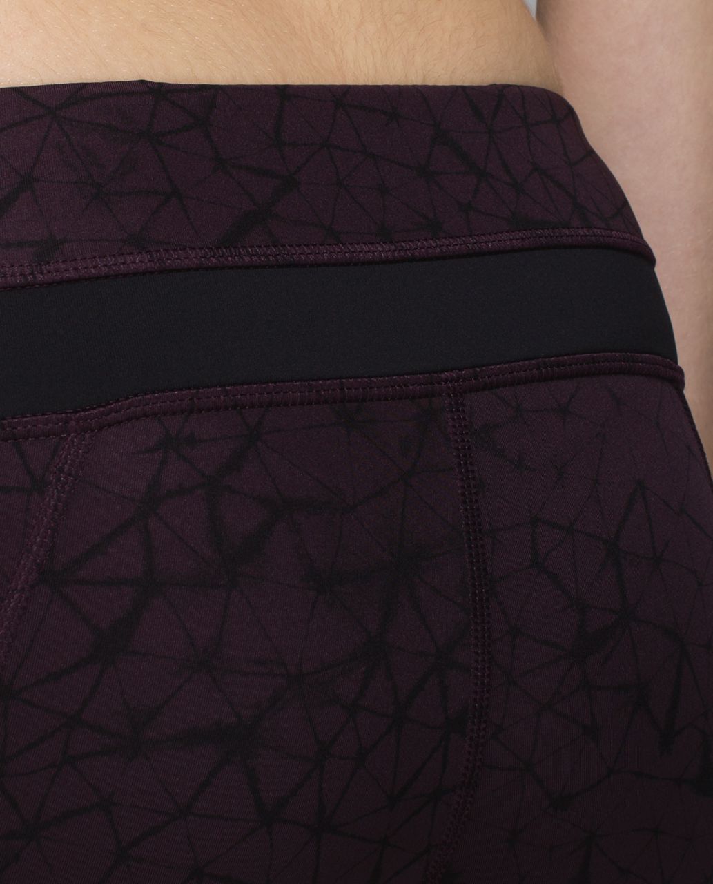 LULULEMON STAR CRUSHED Black Cherry Inspire Tight Plum 7/8 Pant Reflective  2 $29.00 - PicClick