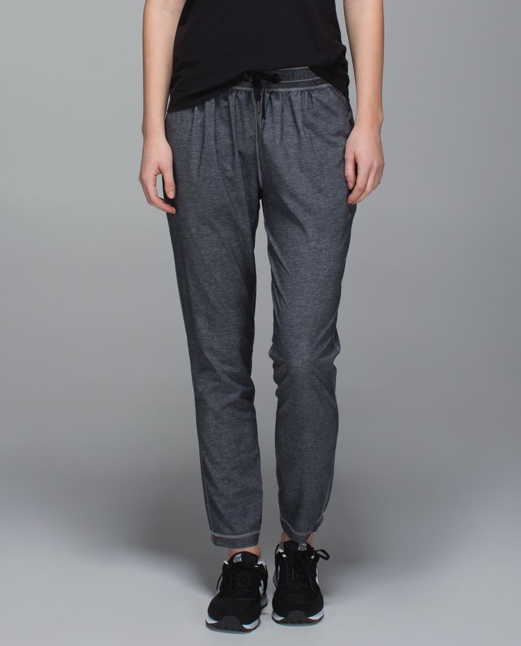 Lululemon Namaskar Pant II - Heathered Texture Printed Greyt Deep Coal