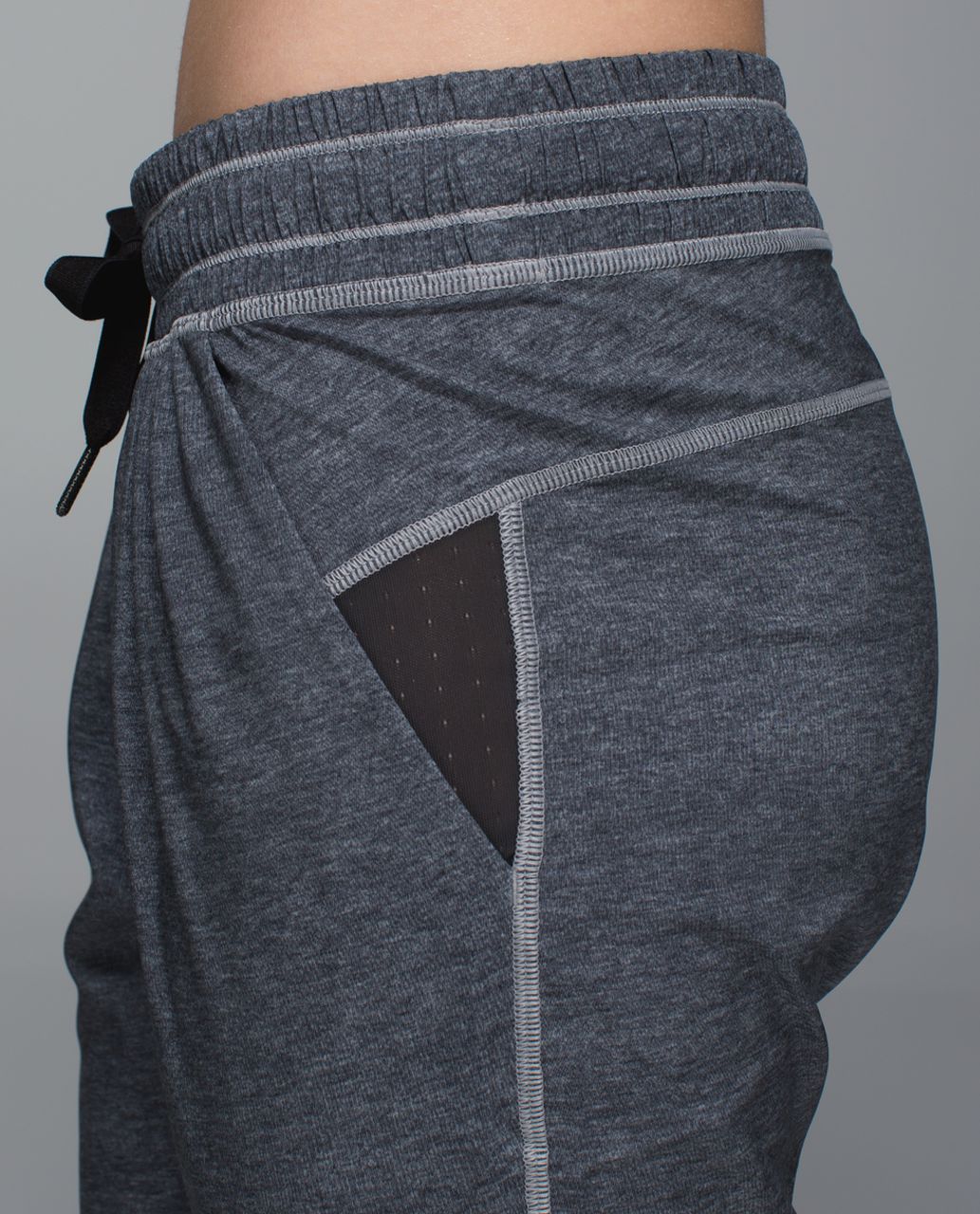 Lululemon Namaskar Pant II - Heathered Texture Printed Greyt Deep Coal