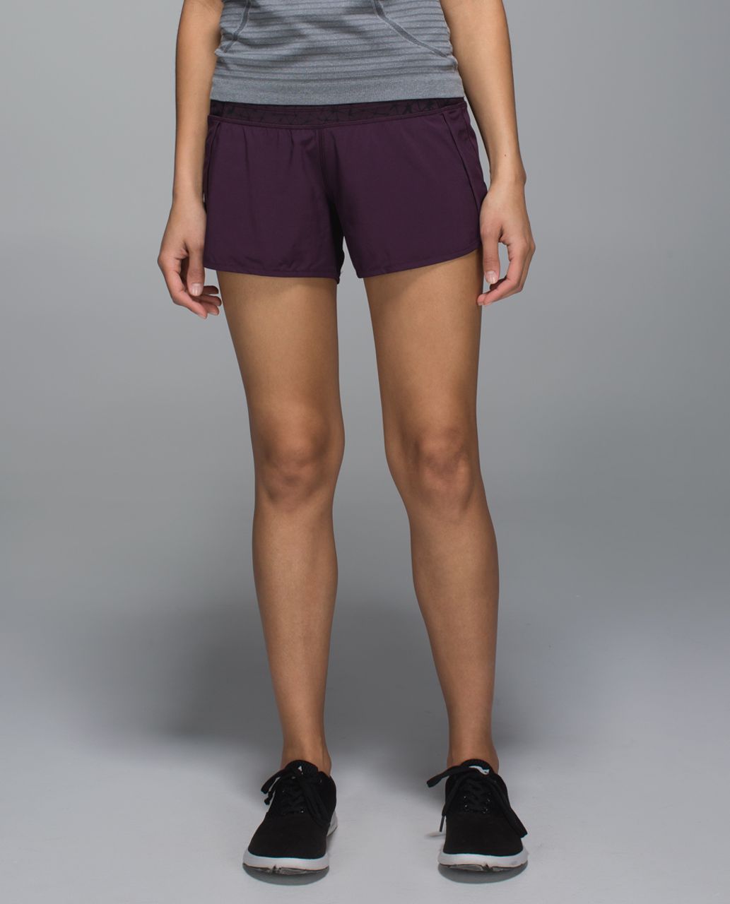 Lululemon Run Times Short (4-way Stretch 4) - Black Cherry - lulu fanatics