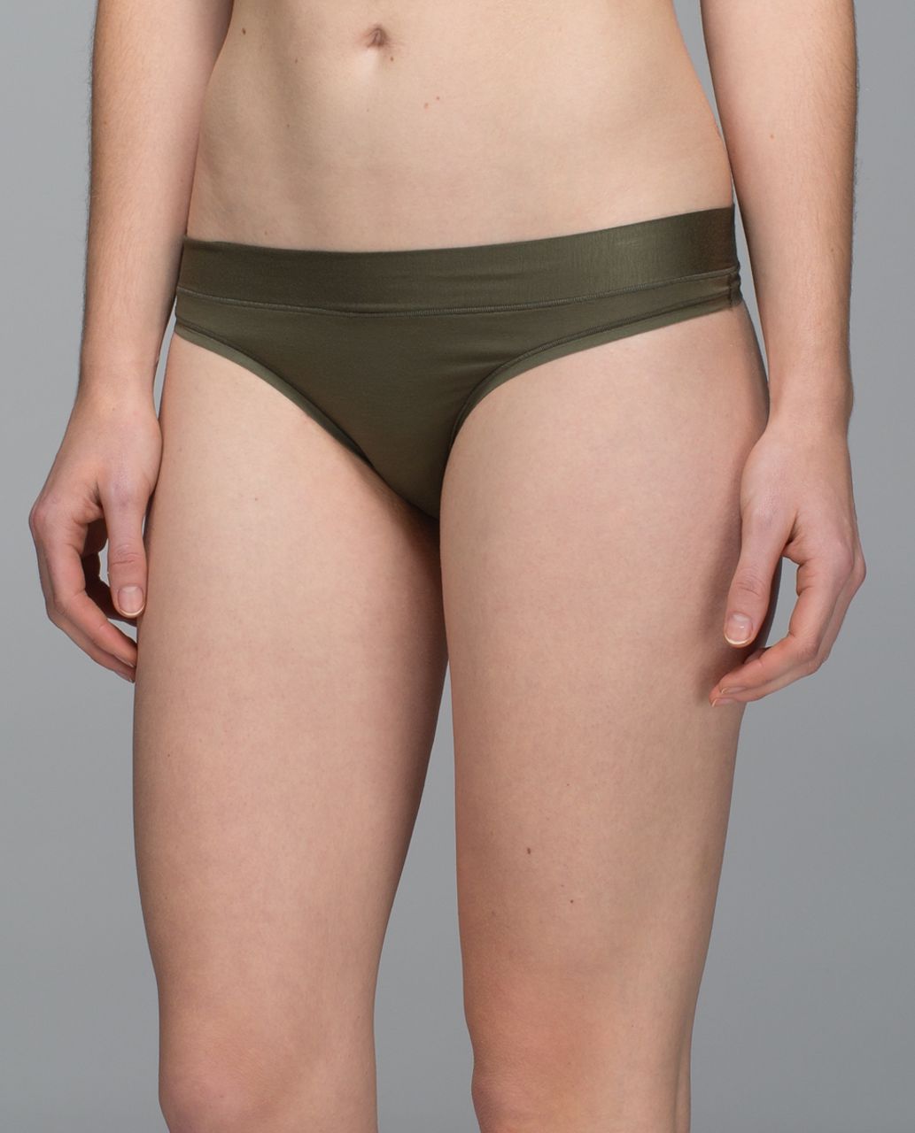 Lululemon Mula Bandhawear Thong - Fatigue Green